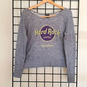 Hard Rock Hotel Authentic French cut Soft sweater